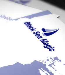Business cards Black Sea magic